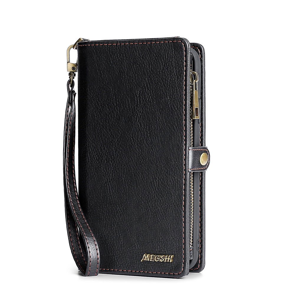 Female Clutch Card Holder Leather Wallet Phone Case for iPhone