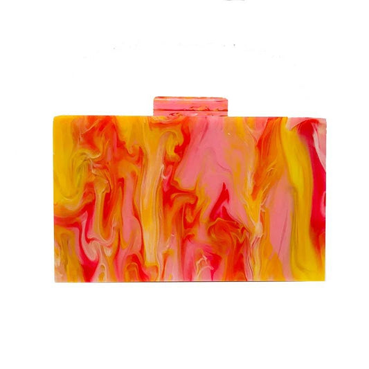 Female Purse and Handbags Girl Acrylic Shoulder Bag