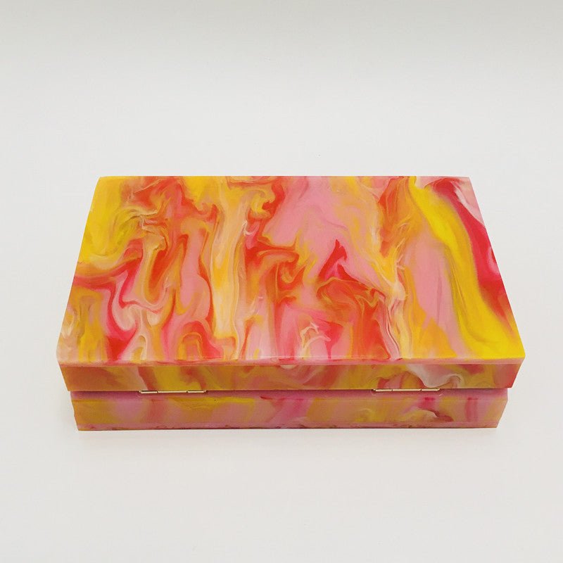 Female Purse and Handbags Girl Acrylic Shoulder Bag