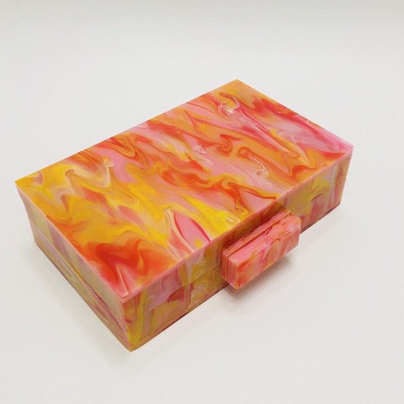 Female Purse and Handbags Girl Acrylic Shoulder Bag