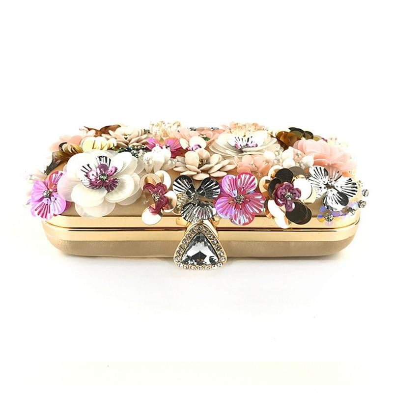 Flower Evening Bags Wedding Party Clutches