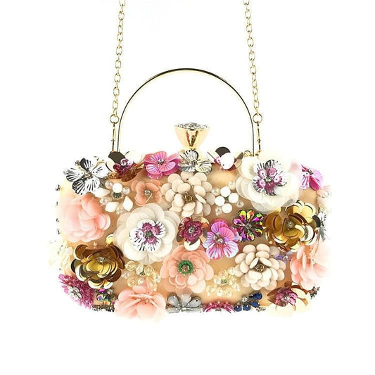 Flower Evening Bags Wedding Party Clutches