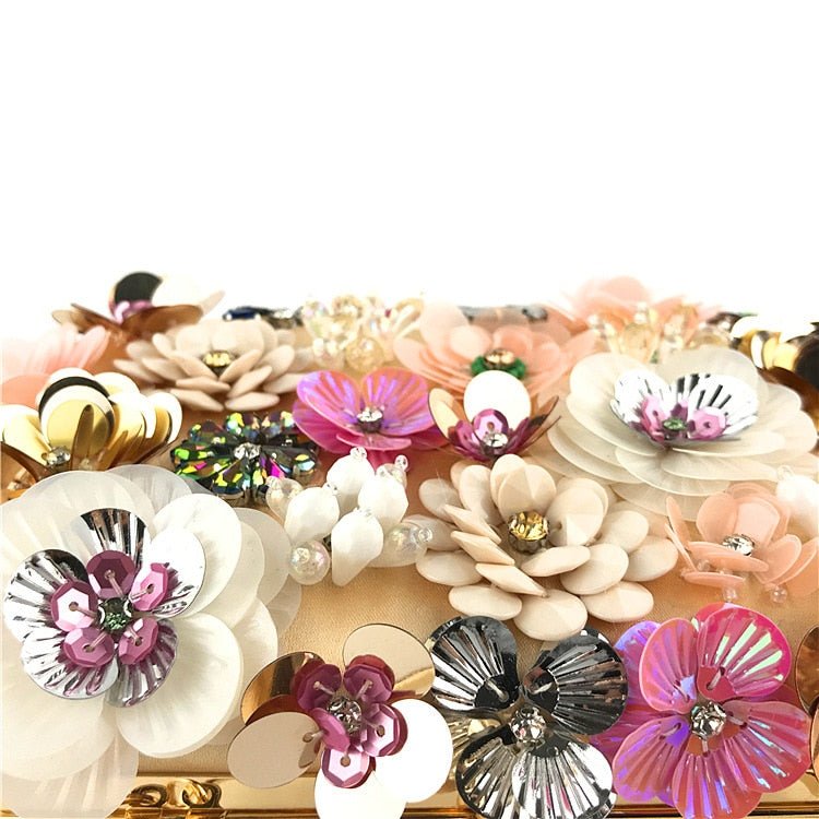 Flower Evening Bags Wedding Party Clutches