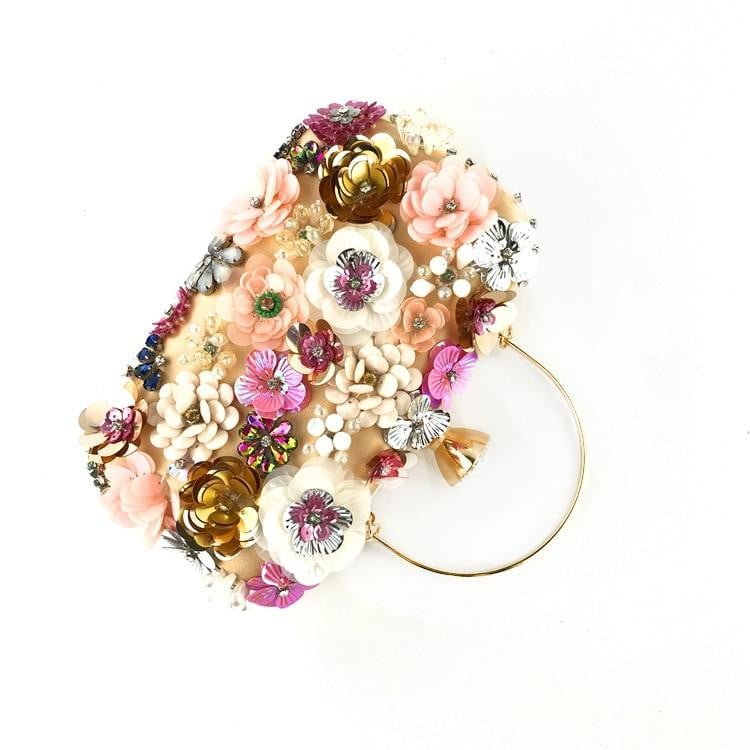 Flower Evening Bags Wedding Party Clutches