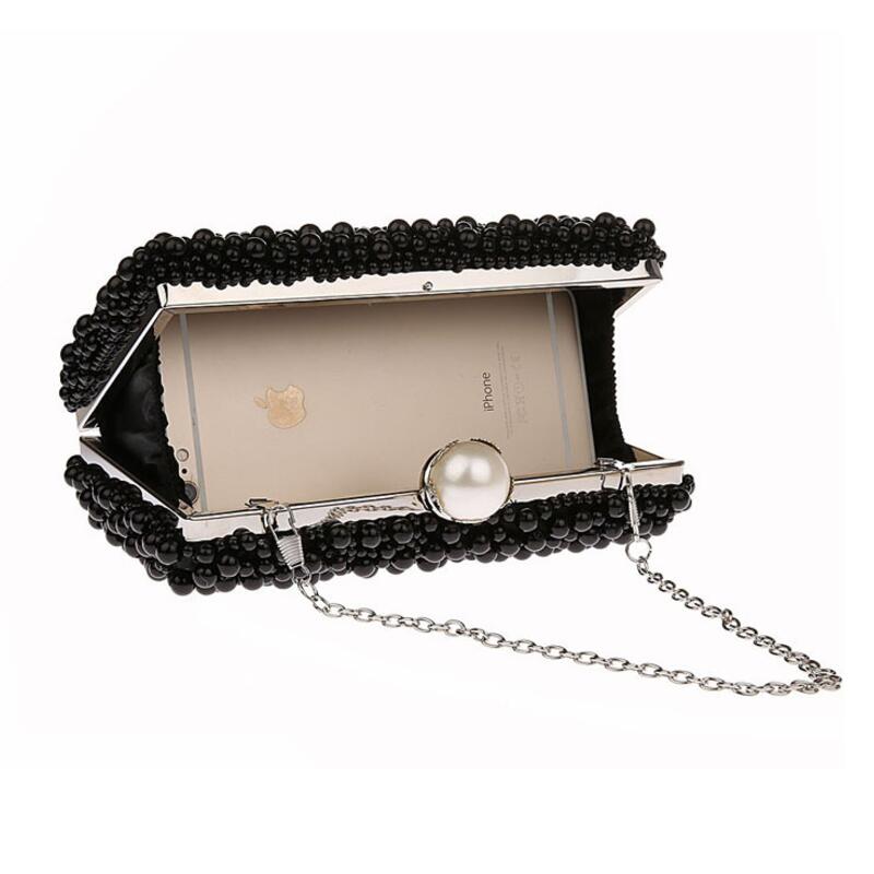Full Pearls Evening Bags Day Clutches