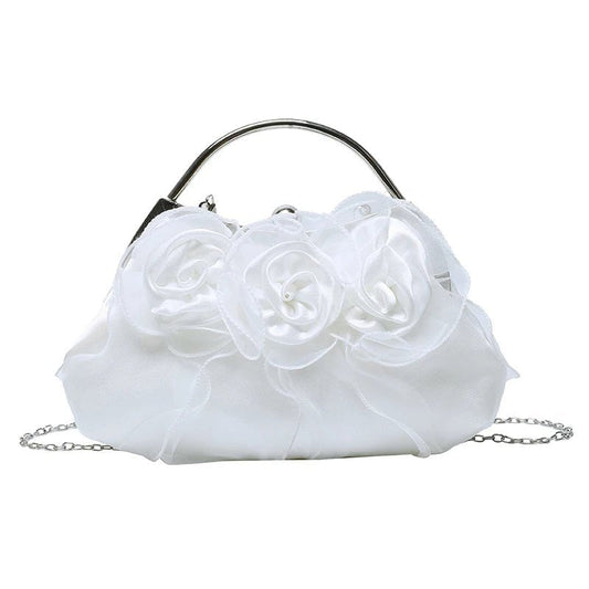 Handbags Pouch for Wedding Elegant Bridal Flower Evening Clutch Bag
