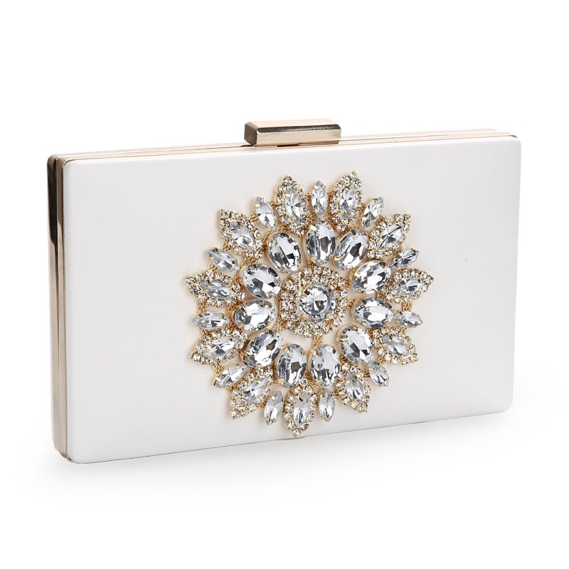 Ladies Clutch Purses Crystal Crossbody Bags