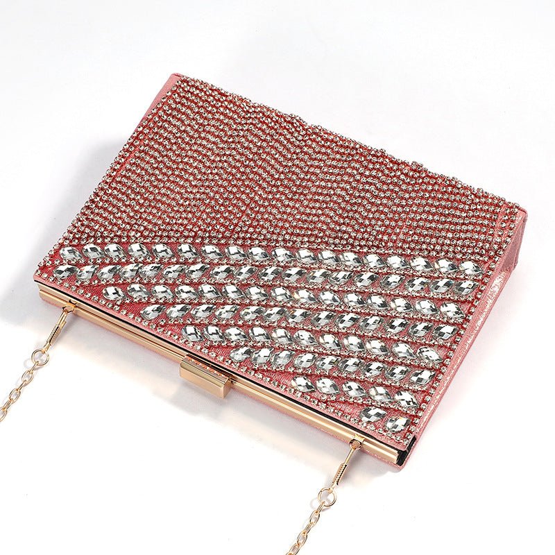 Ladies Tassel Rhinestone Evening Clutch Bag