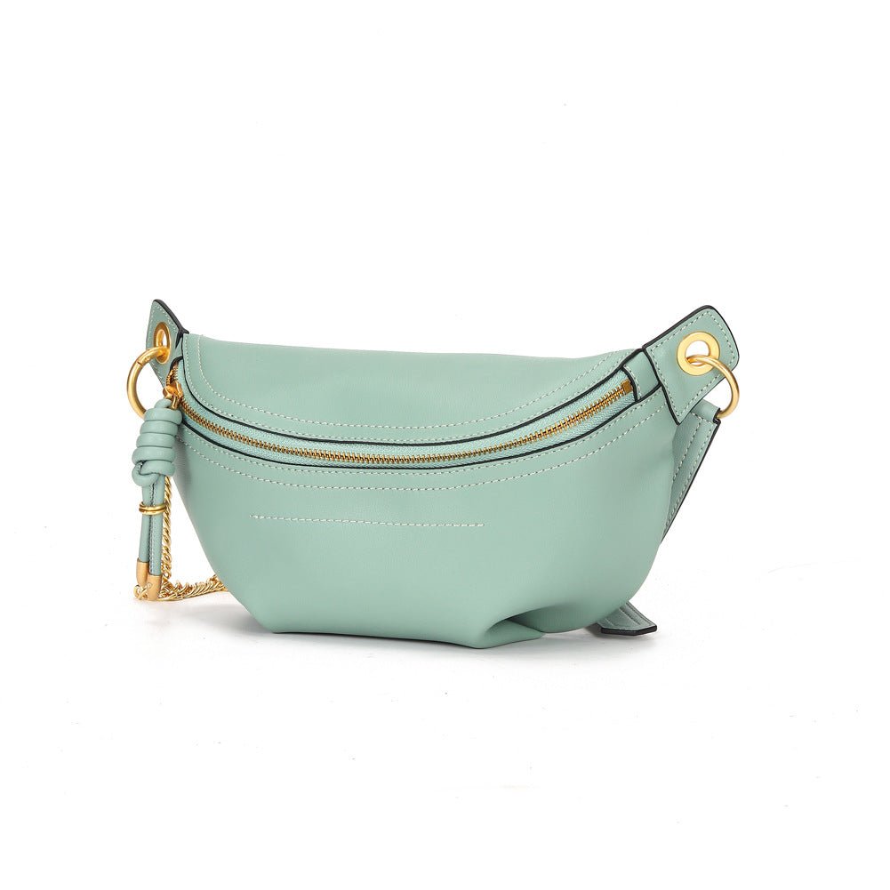 Leather Crossbody Fanny Pack Belt Bags For Women