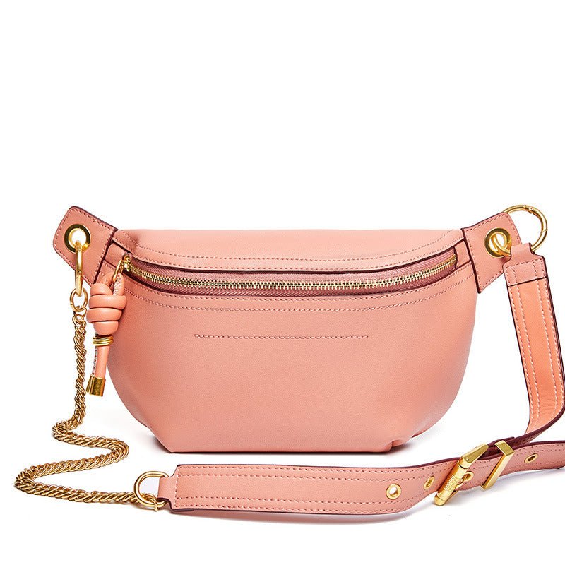 Leather Crossbody Fanny Pack Belt Bags For Women