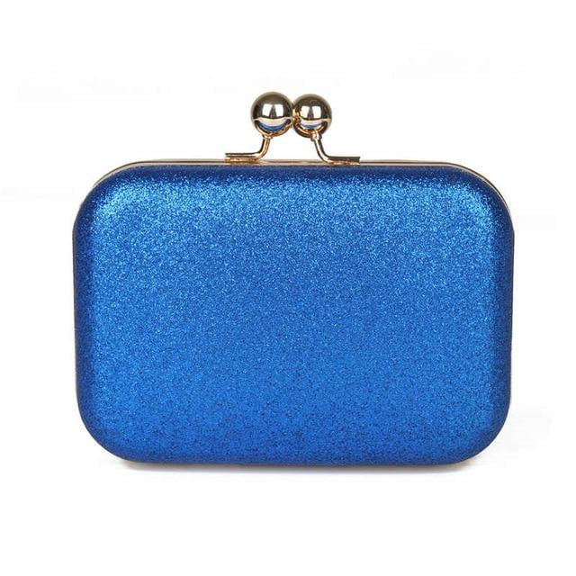 Leather Evening Bags Candy Color Plaid Clutches