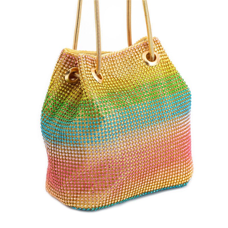 Mini Shoulder Handbags Crystal Clutch Evening Rhinestone Party Crossbody Bag