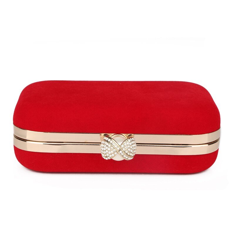 Pearl Clasp Evening Bag for Formal Party