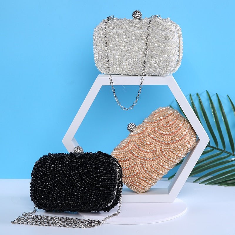 Pearl Clutch Bags for Party Wedding