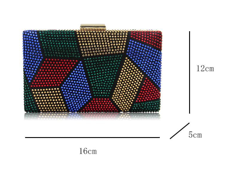 Rhinestone Evening Bags Beaded Wedding Clutches