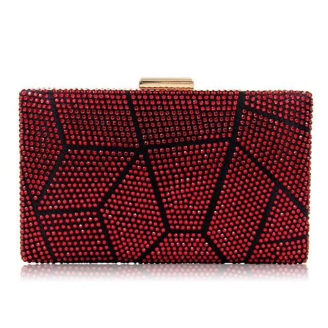 Rhinestone Evening Bags Beaded Wedding Clutches