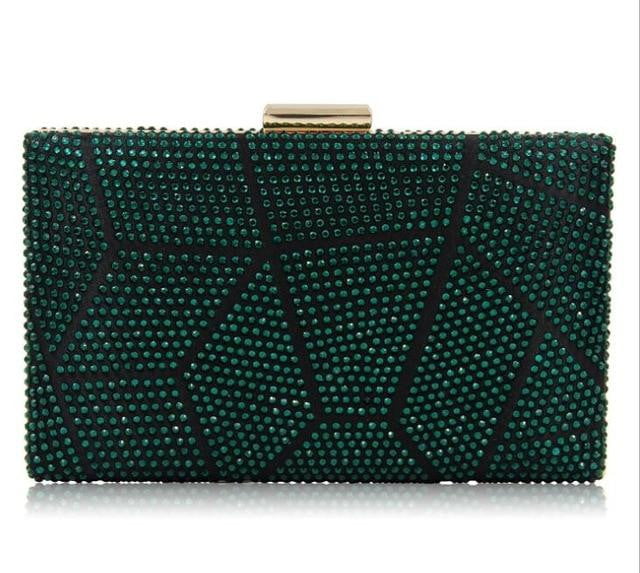 Rhinestone Evening Bags Beaded Wedding Clutches