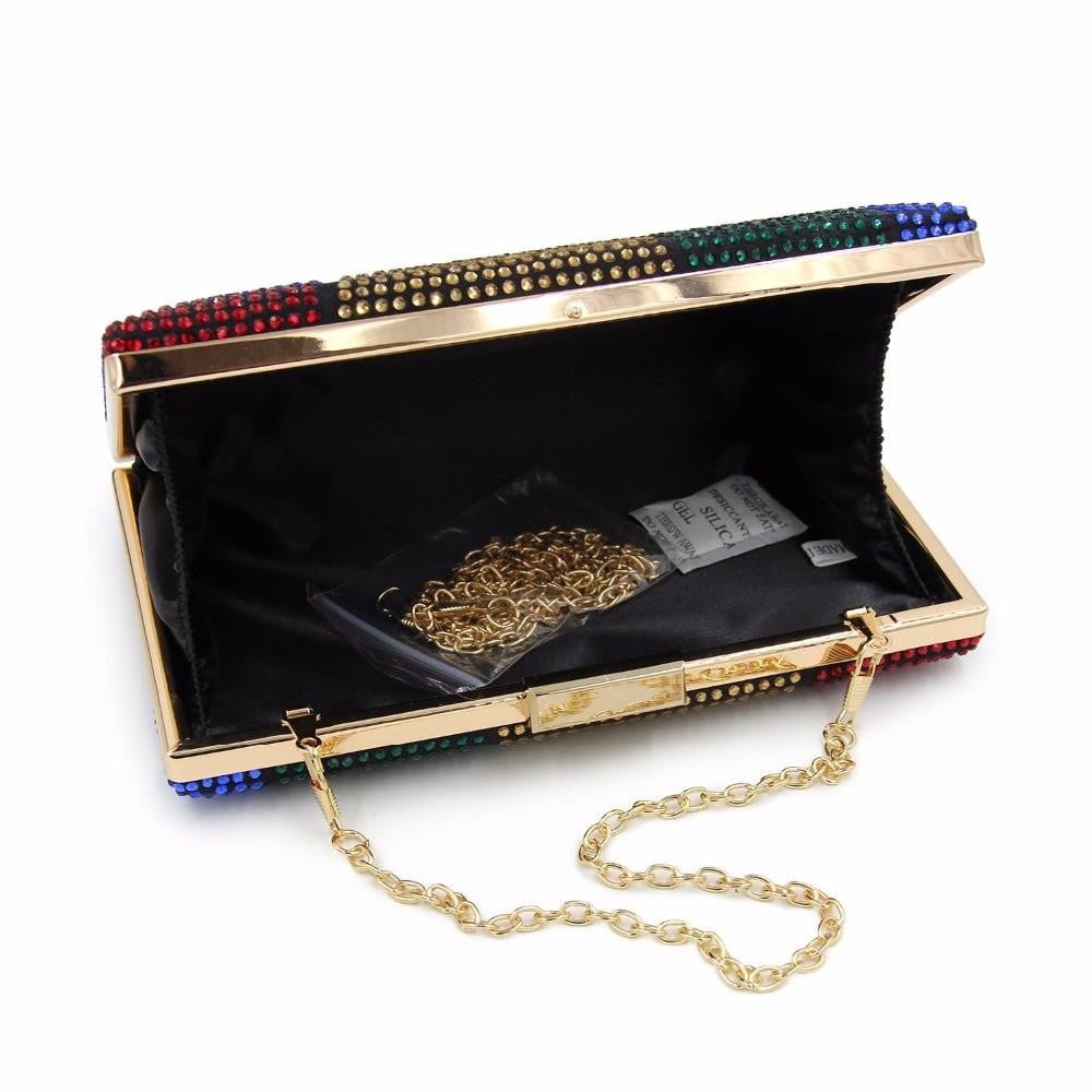 Rhinestone Evening Bags Beaded Wedding Clutches