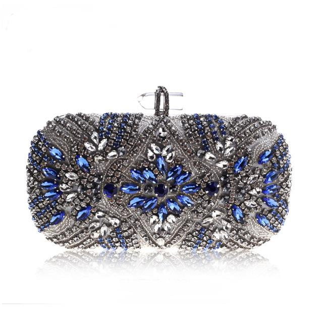 Rhinestone Evening Bags Crystal Wedding Clutches