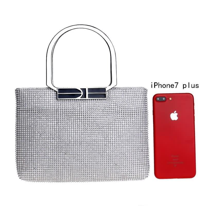 Rhinestone Evening Bags Gold Silver Clutches