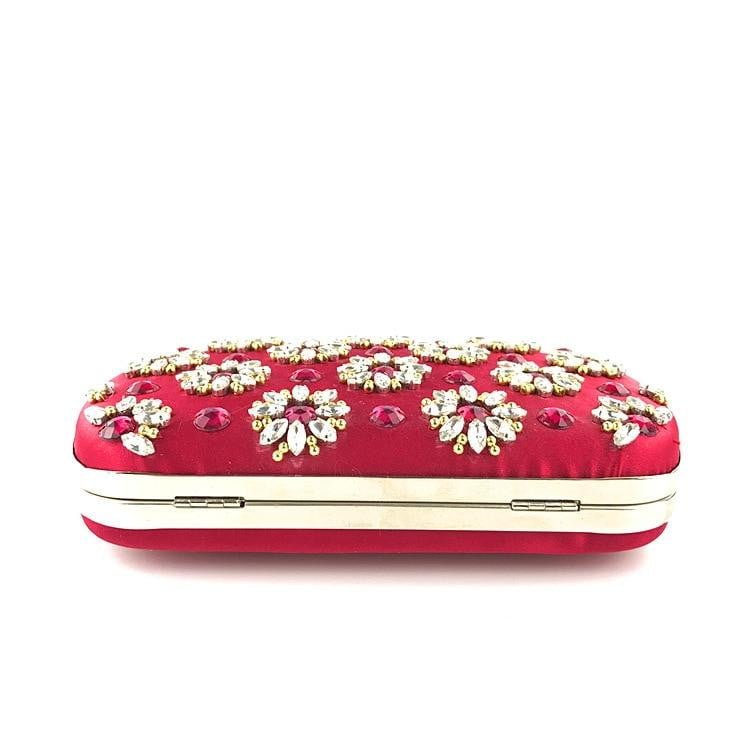 Rhinestone Evening Bags Luxury Beaded Wedding Clutches