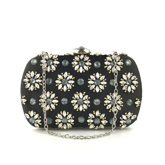 Rhinestone Evening Bags Luxury Beaded Wedding Clutches