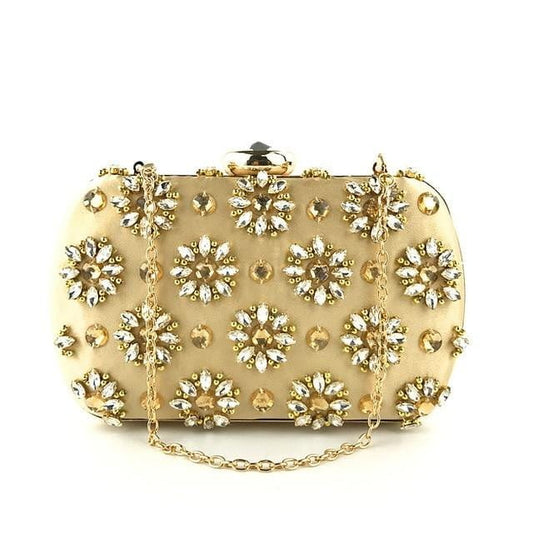 Rhinestone Evening Bags Luxury Beaded Wedding Clutches