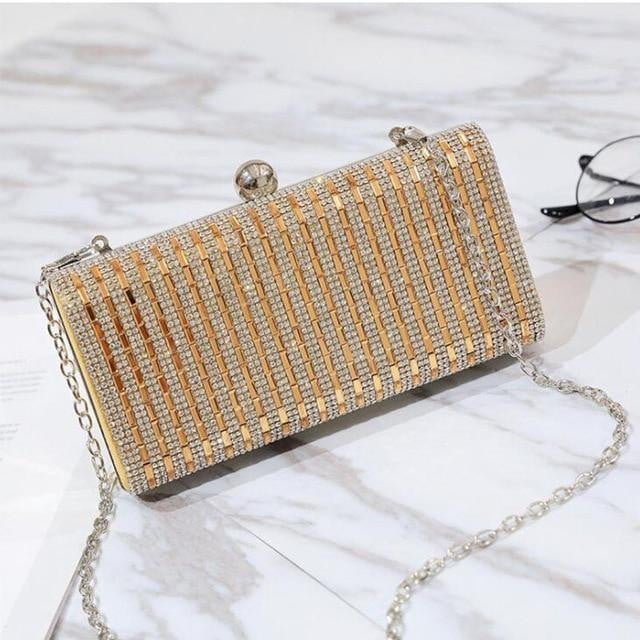 Rhinestone Evening Bags Luxury Wedding Clutches