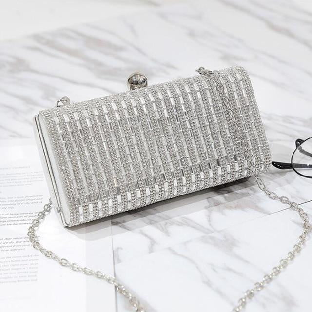 Rhinestone Evening Bags Luxury Wedding Clutches