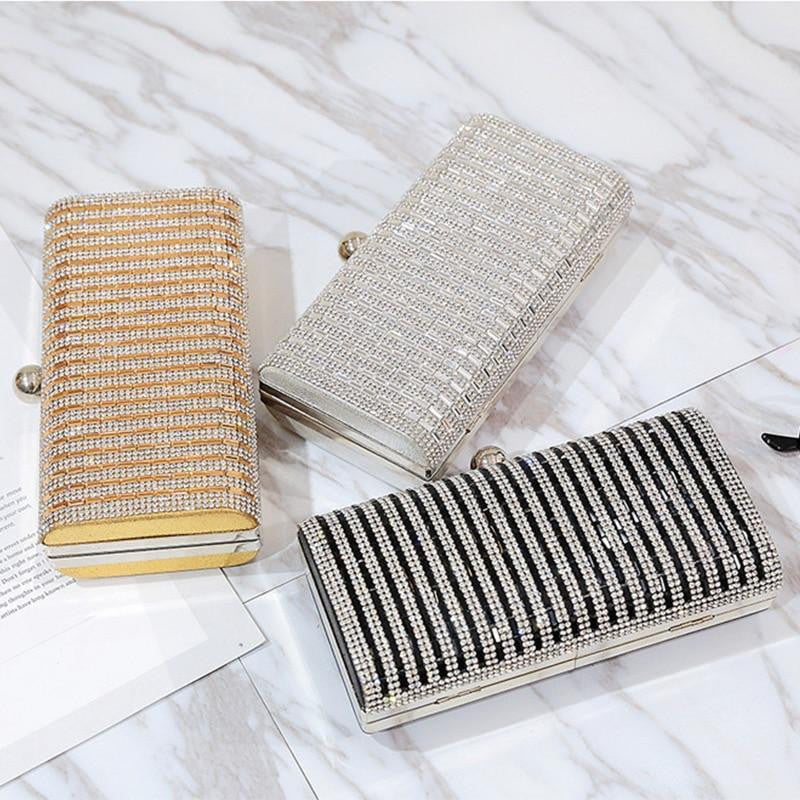 Rhinestone Evening Bags Luxury Wedding Clutches
