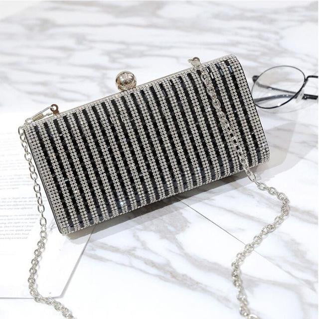 Rhinestone Evening Bags Luxury Wedding Clutches