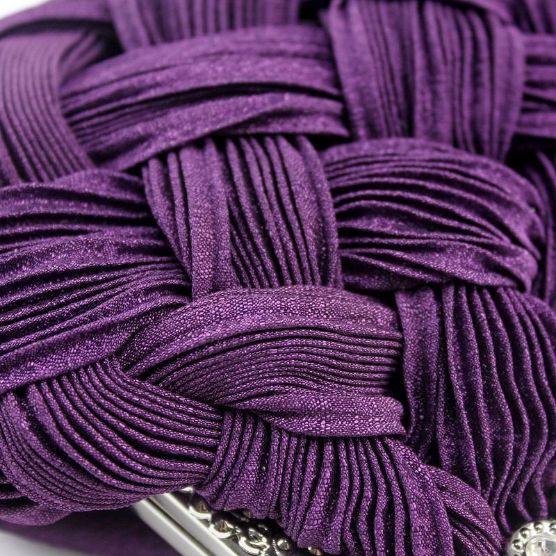 Rhinestone Hand-woven Evening Bag