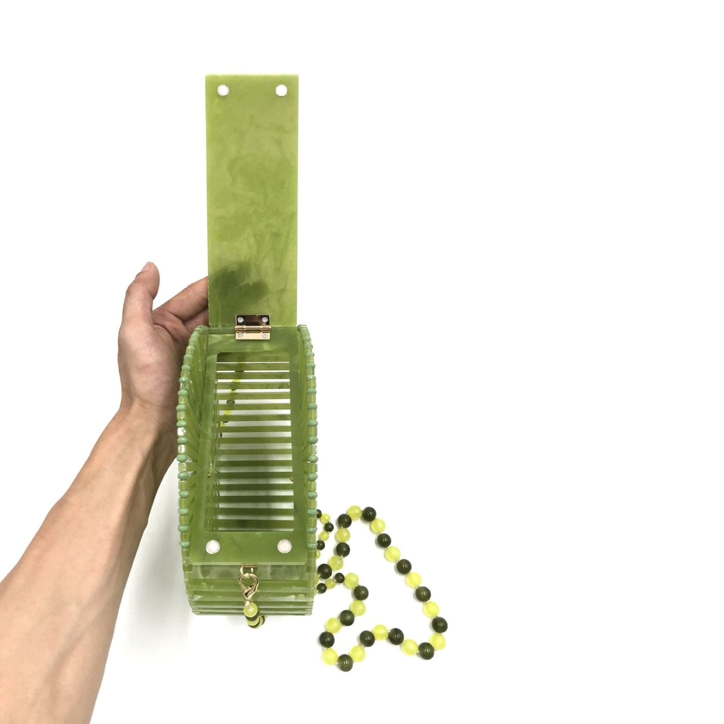 Round Acrylic Beach Hollow Party Bag