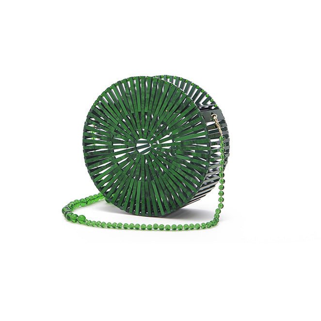 Round Acrylic Beach Hollow Party Bag