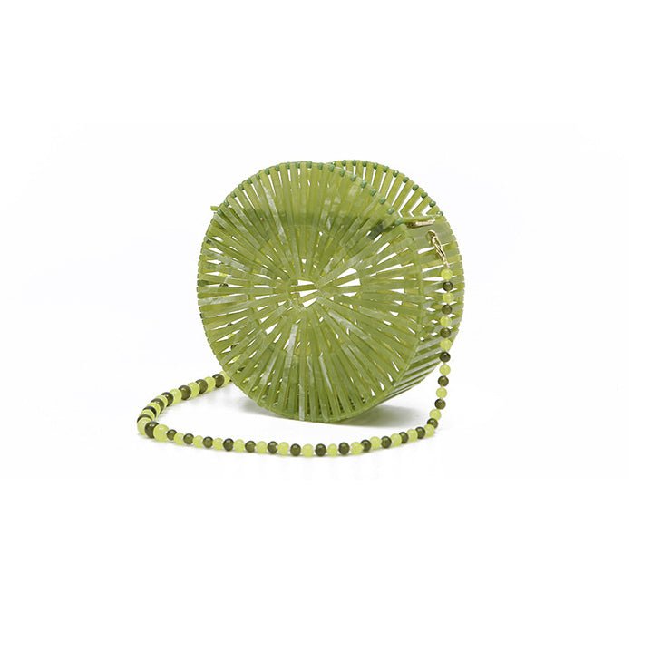 Round Acrylic Beach Hollow Party Bag
