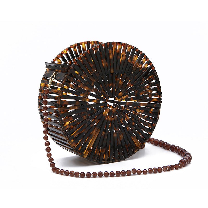 Round Acrylic Beach Hollow Party Bag