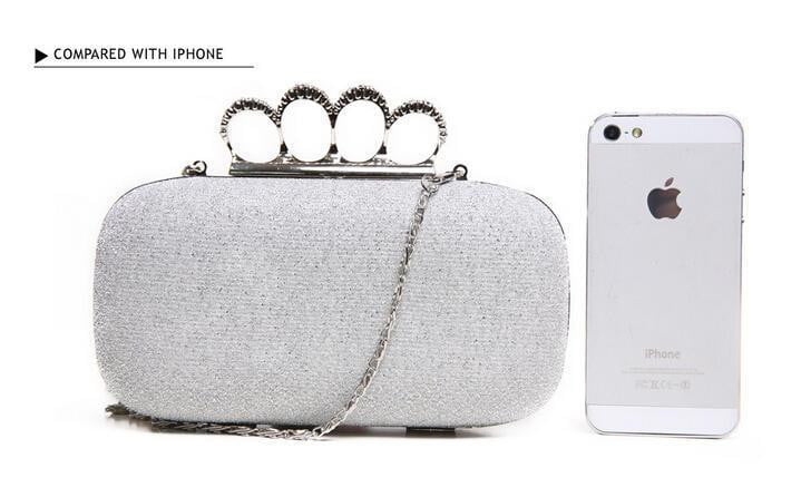 Sequin Evening Bags Diamond Clasp Fashion Clutches