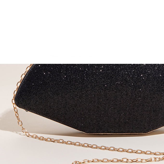 Shell Shape Rhinestone Evening Bag