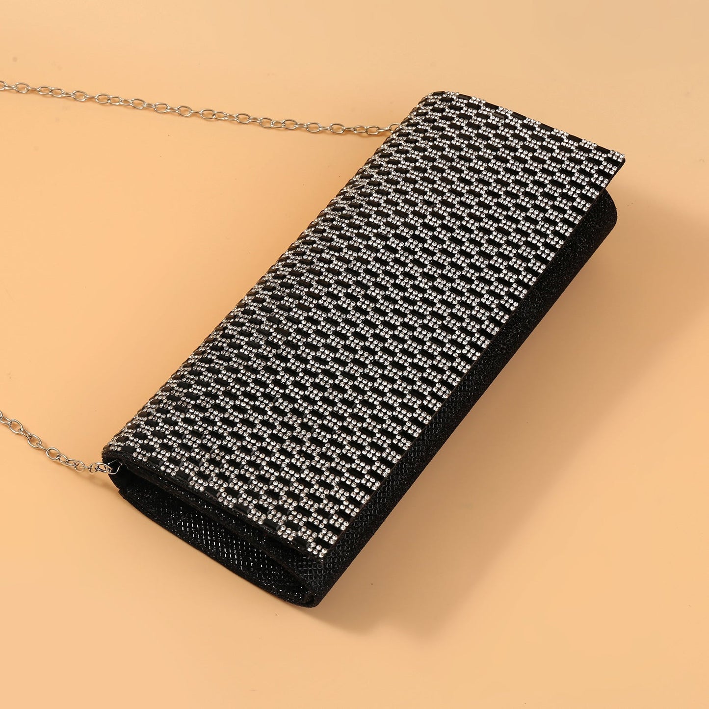 Shiny Rhinestone Hand Party Clutch Bag