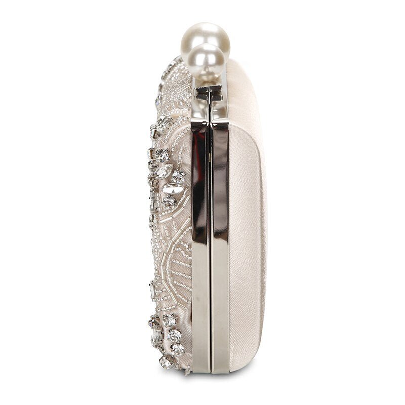 Sparkly Clutch Bag Handmade Beaded