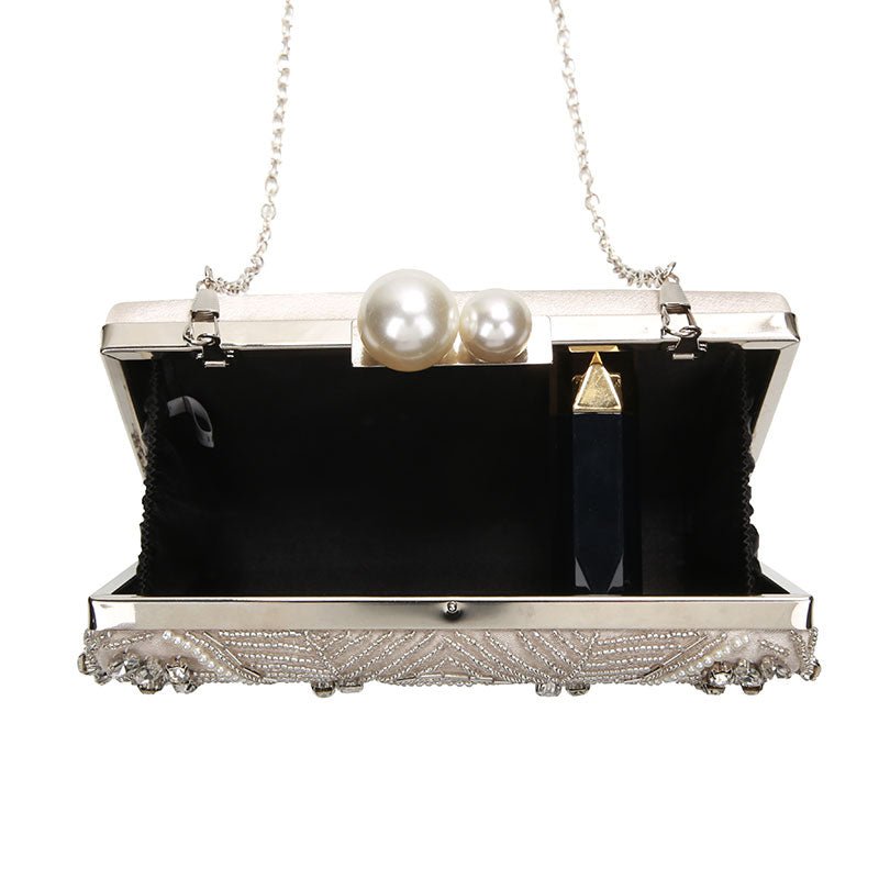 Sparkly Clutch Bag Handmade Beaded