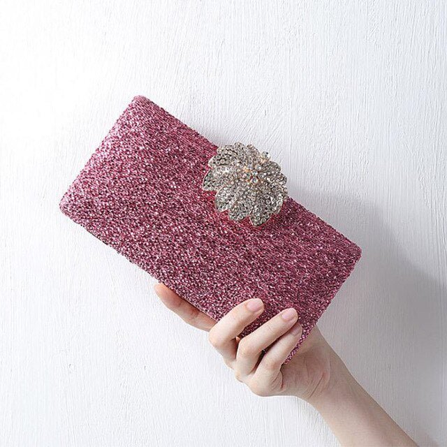 Sparkly Clutch Bag Wedding Party Purse