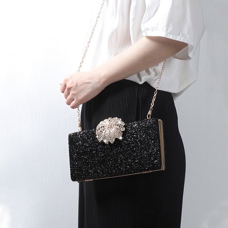 Sparkly Clutch Bag Wedding Party Purse