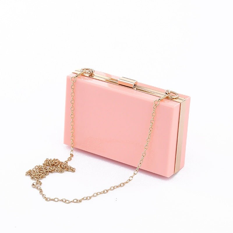 Summer Beach Acrylic Party Clutch Bag