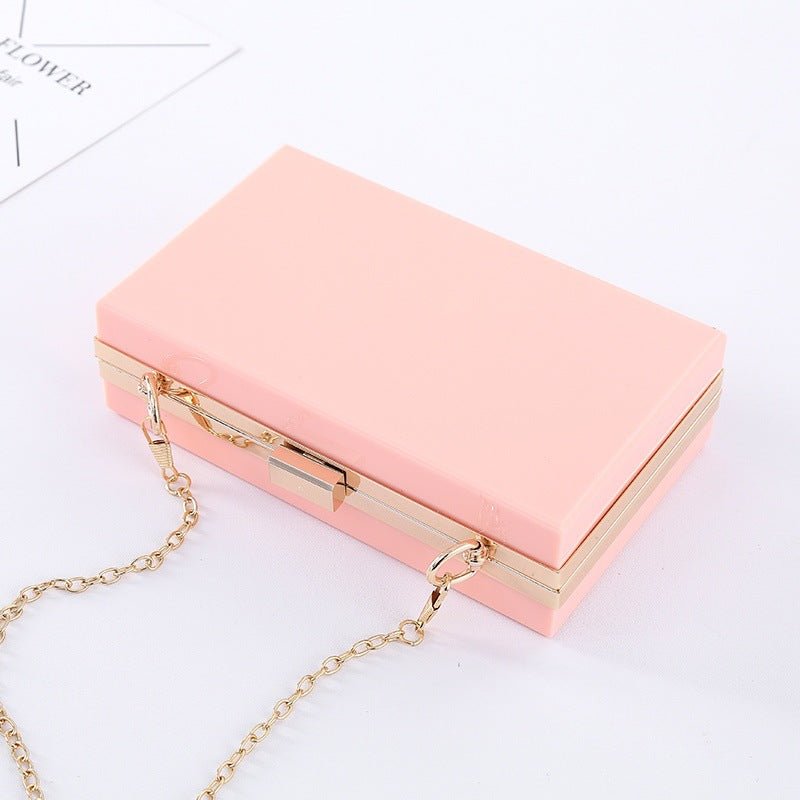 Summer Beach Acrylic Party Clutch Bag