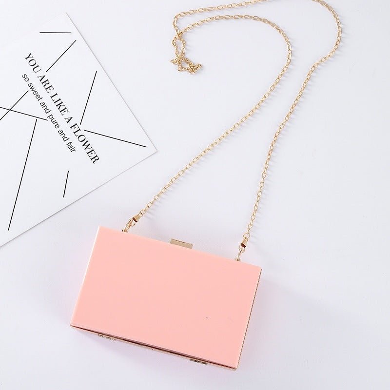 Summer Beach Acrylic Party Clutch Bag