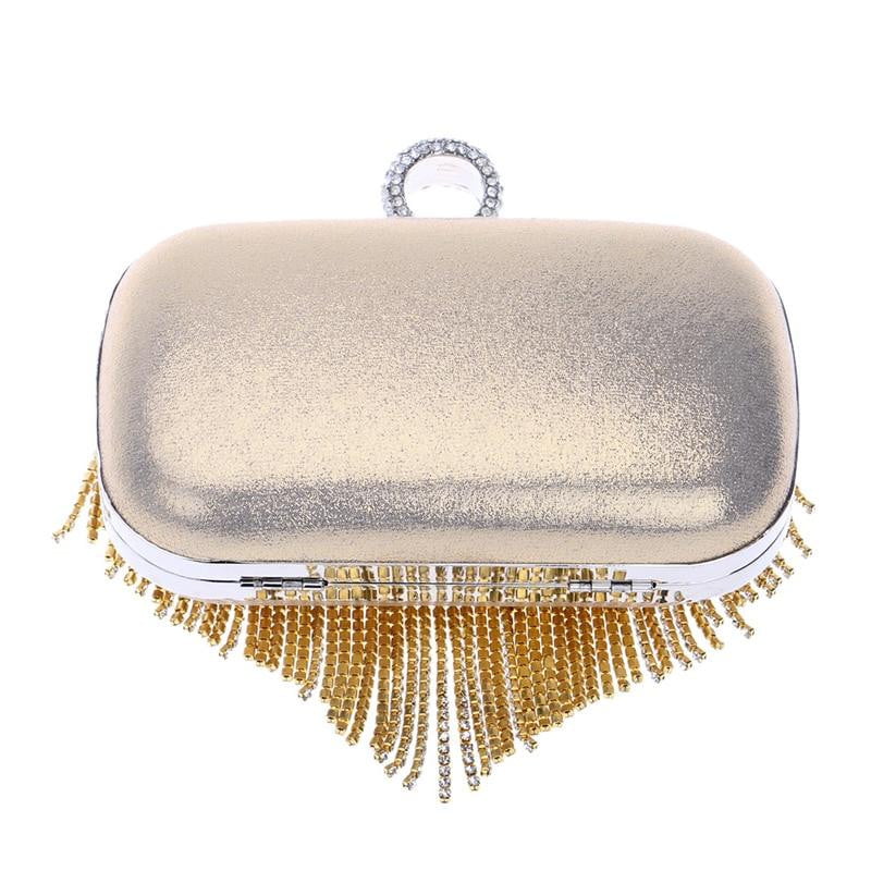 Tassel Evening Clutches Rings Diamonds Pearl Handbags