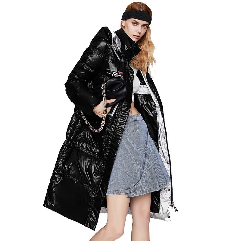 Waterproof Long Warm Puffer Jacket Womens