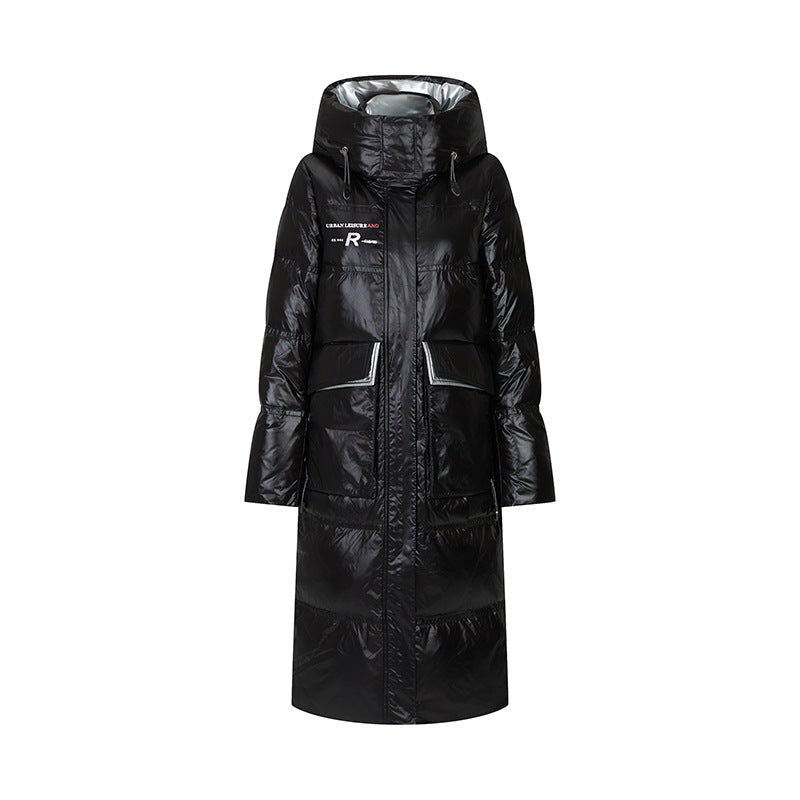 Waterproof Long Warm Puffer Jacket Womens