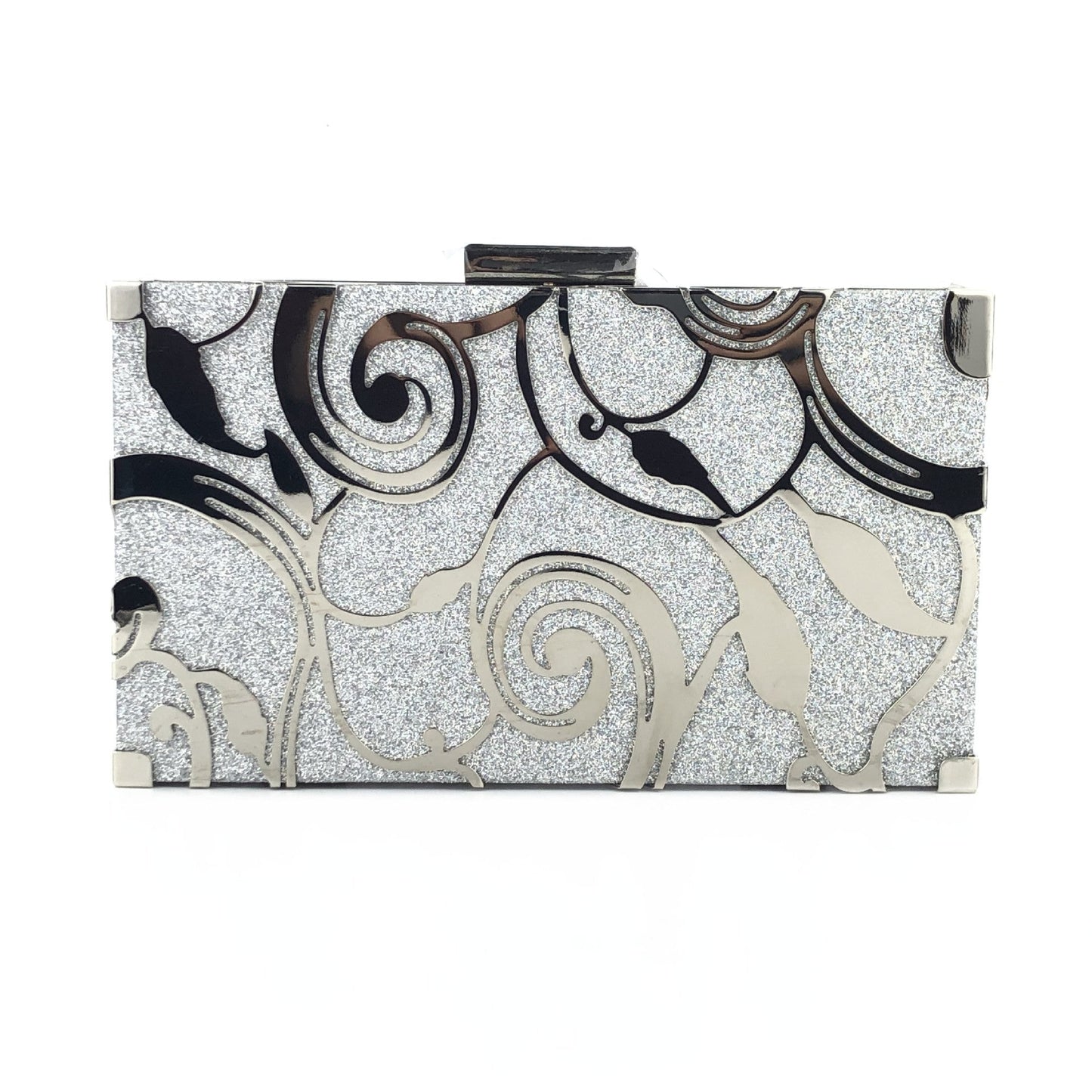 Wedding Party Shoulder Bags Metal Hollow Minaudiere Clutch